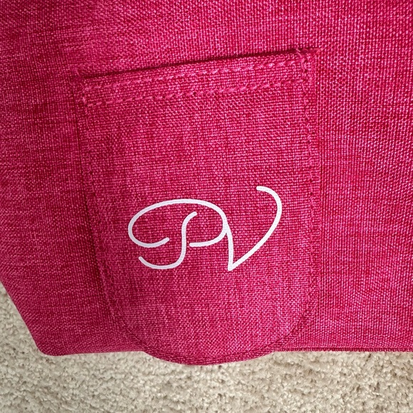 Vibrant Pink Tote Bag by - Picture 3 of 5
